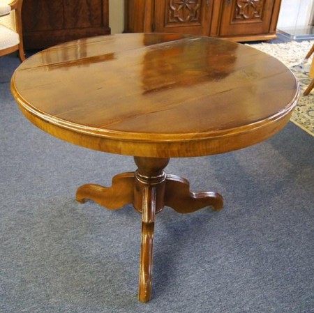 Table ronde Ls Philippe. diam 100 cm